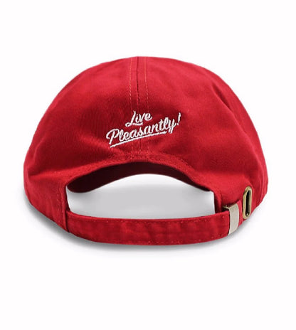 Natty Boh National Bohemian Beer Washed Red Cap Hat