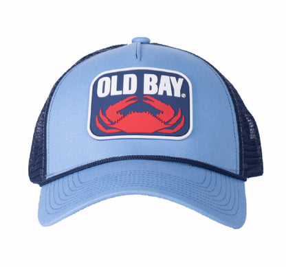 Old Bay Crab Rubberized Patch Mesh Cap Hat