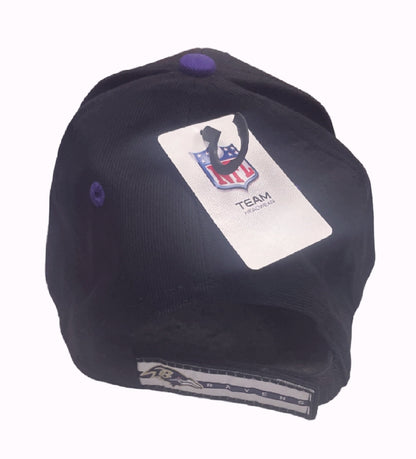 Baltimore Ravens Black Embroidered Logo Cap Hat