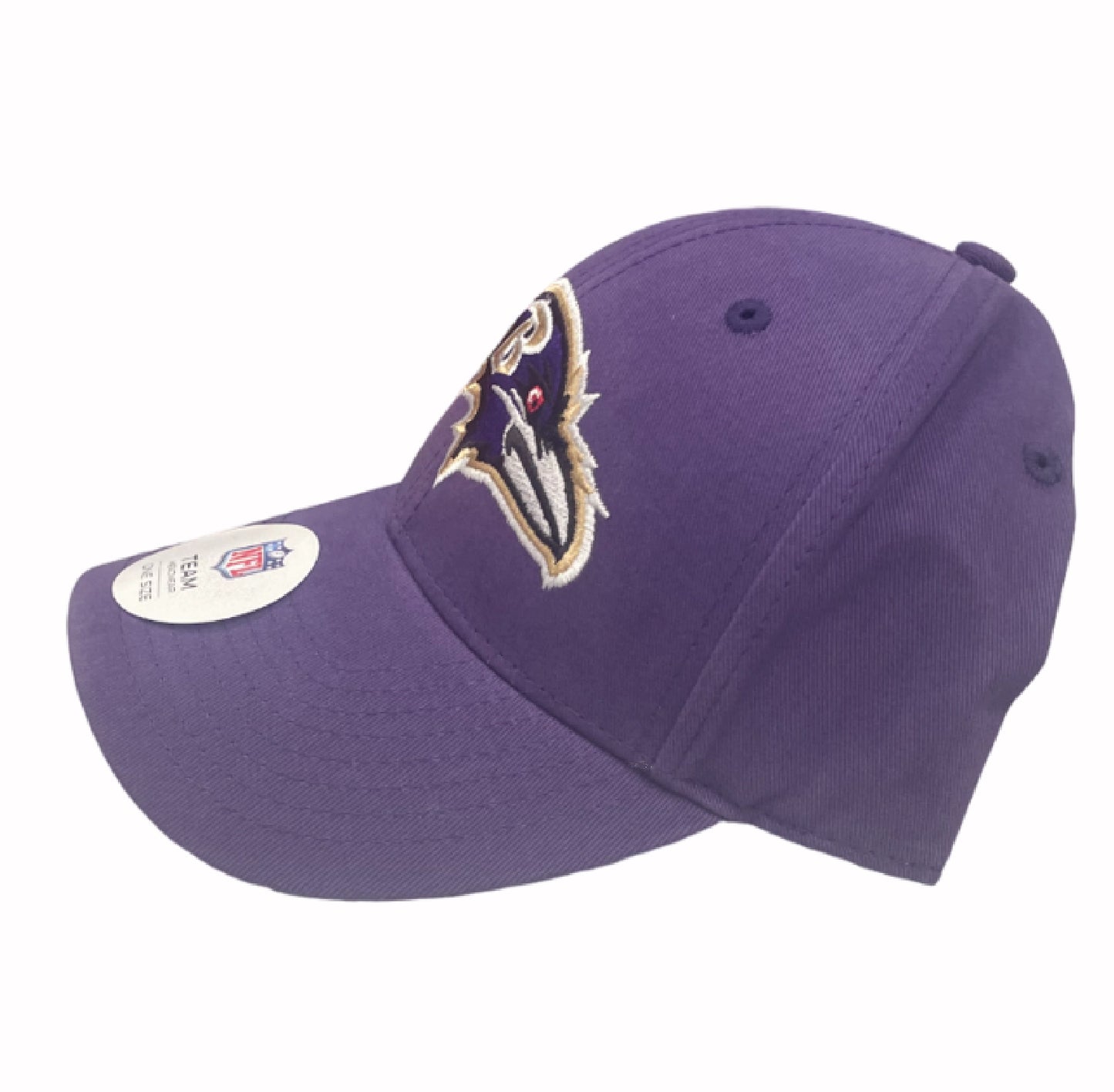 Baltimore Ravens Purple Embroidered Logo Cap Hat