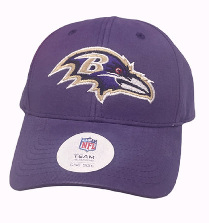 Baltimore Ravens Purple Embroidered Logo Cap Hat