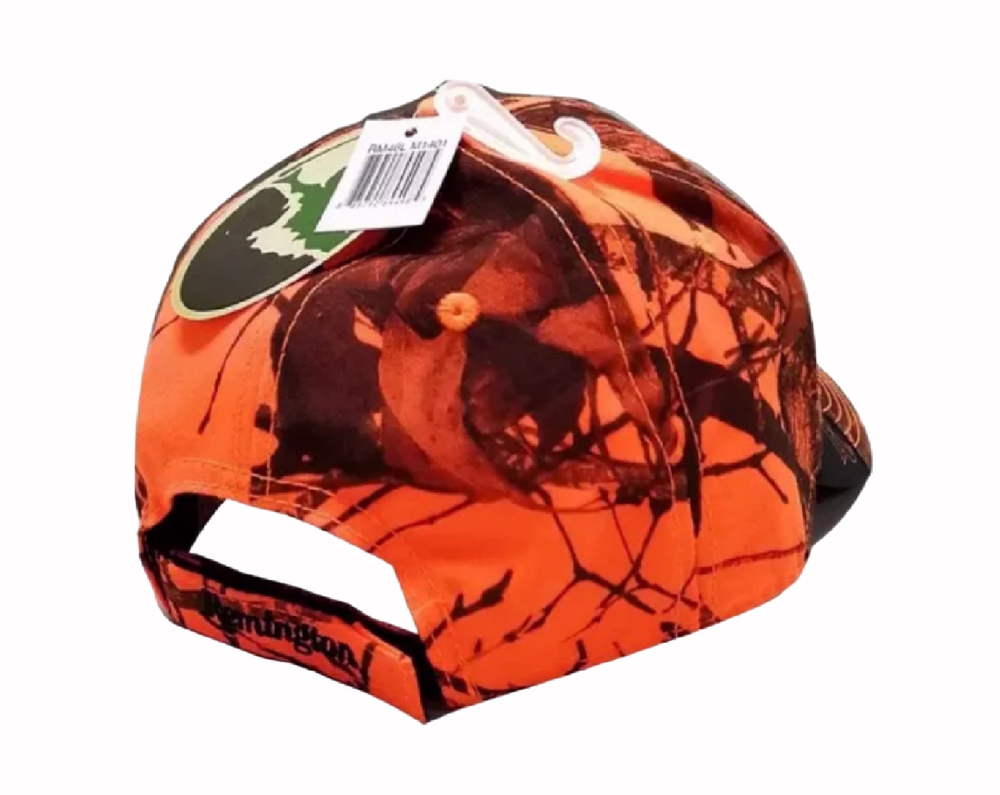 Remington Orange Mossy Oak Camo Embroidered Cap Hat