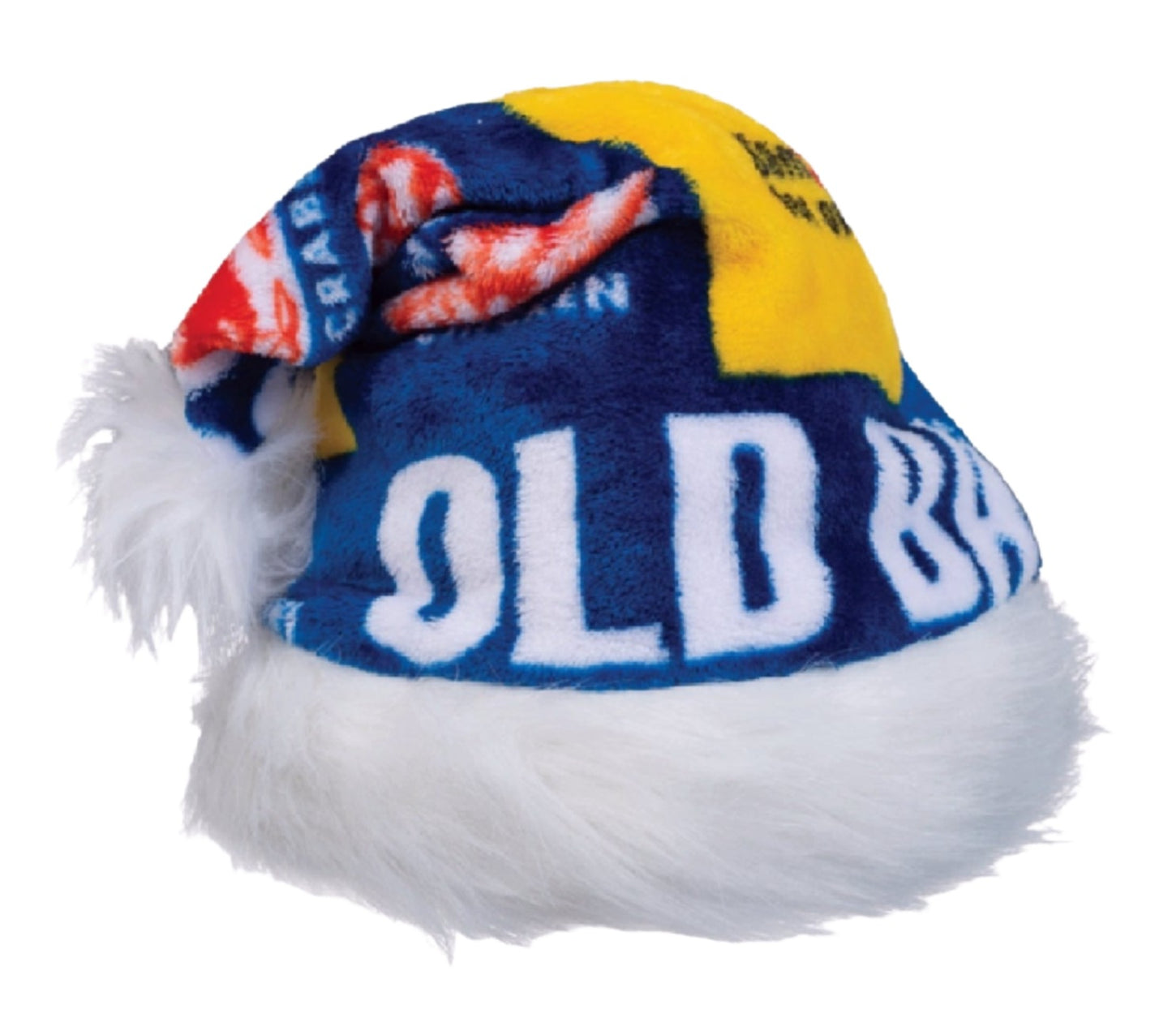 Old Bay Can Logo Santa Party Beanie Cap Hat