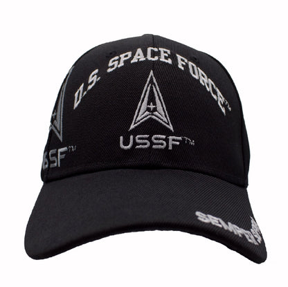 U.S. Space Force Black Official Licensed Cap Hat