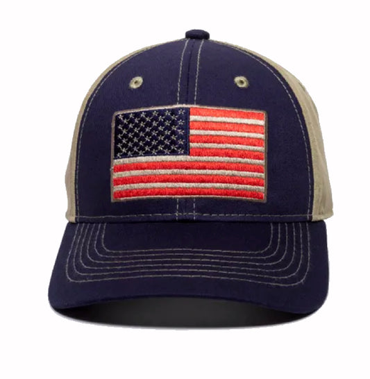 USA Flag Patch Embroidered Cap Hat