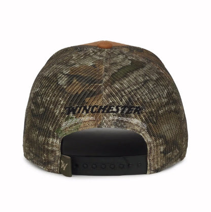 Winchester Premium Embroidered Camo Mesh Cap Hat