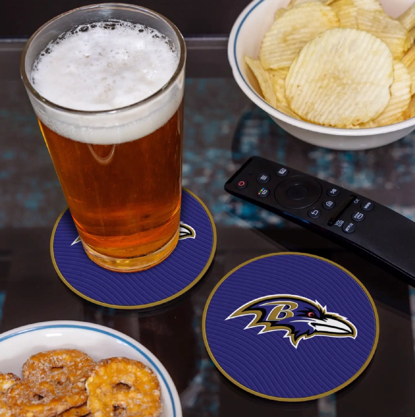 Baltimore Ravens Coasters Set (set of 4)