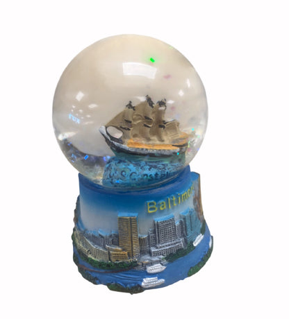 Baltimore Inner Harbor Mini Snow Globe