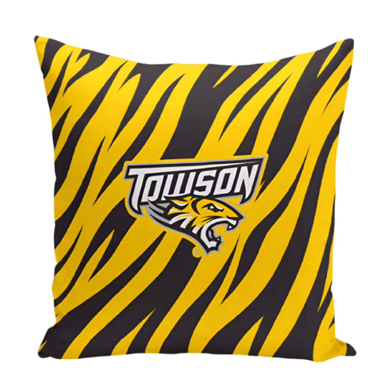 Towson University Tigers Throw Pillow