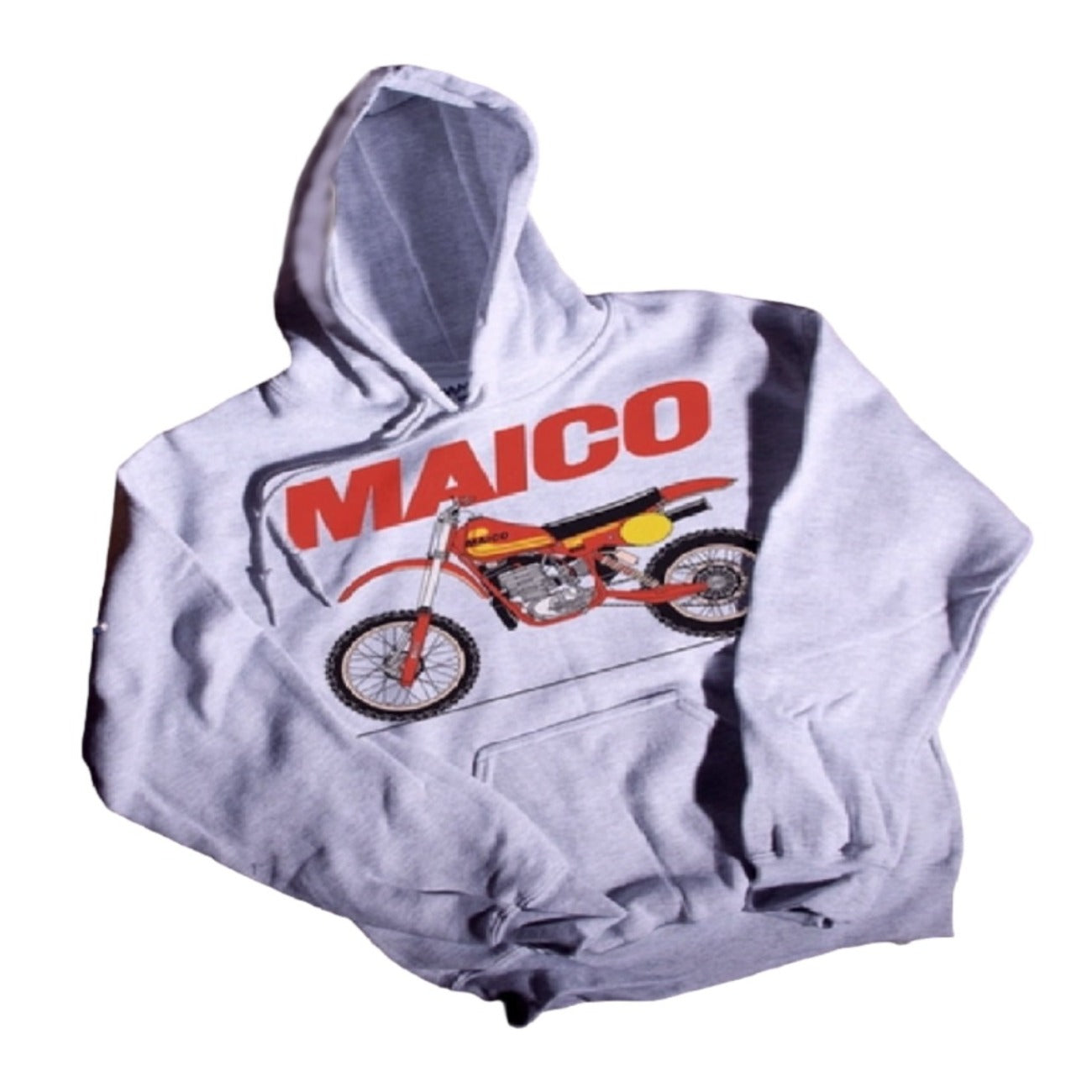 Maico 490 Gray Pullover Hoodie