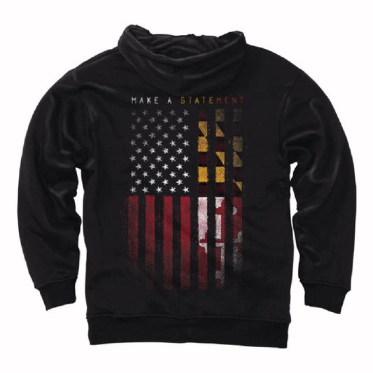 U.S. And Maryland Make A Statement Pullover Hoodie