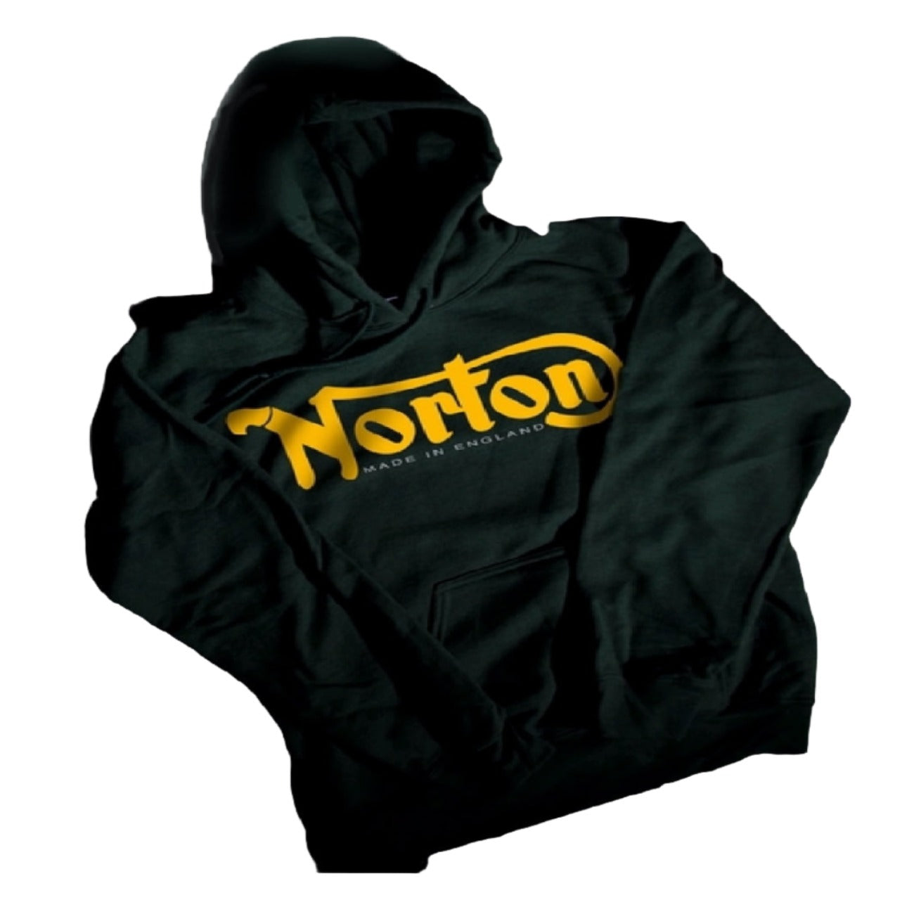 Norton Logo Green Pullover Hoodie