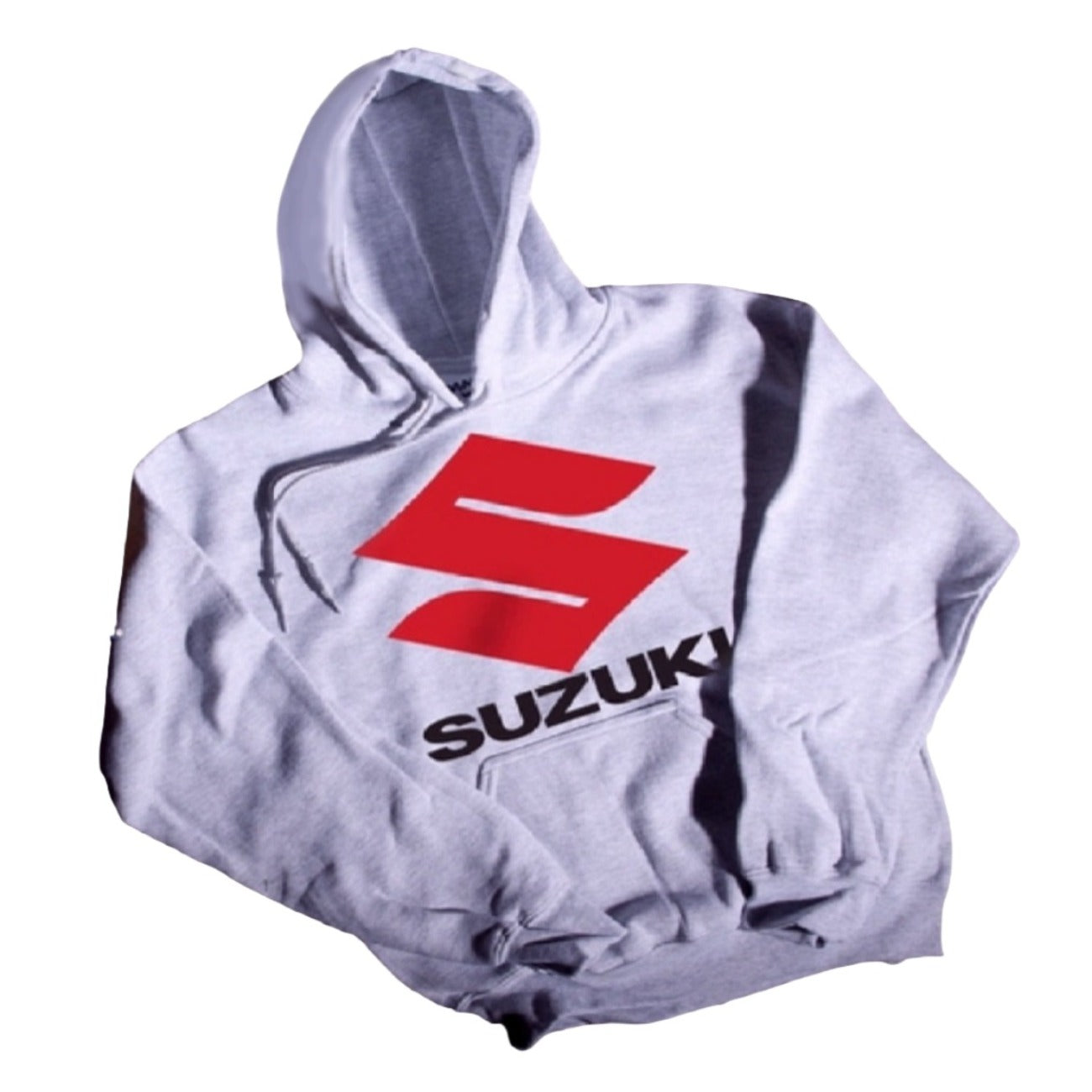 Suzuki Logo Gray Pullover Hoodie