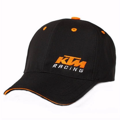 KTM Offset Black Embroidered Cap Hat