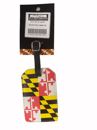 Maryland Flag Luggage Tag