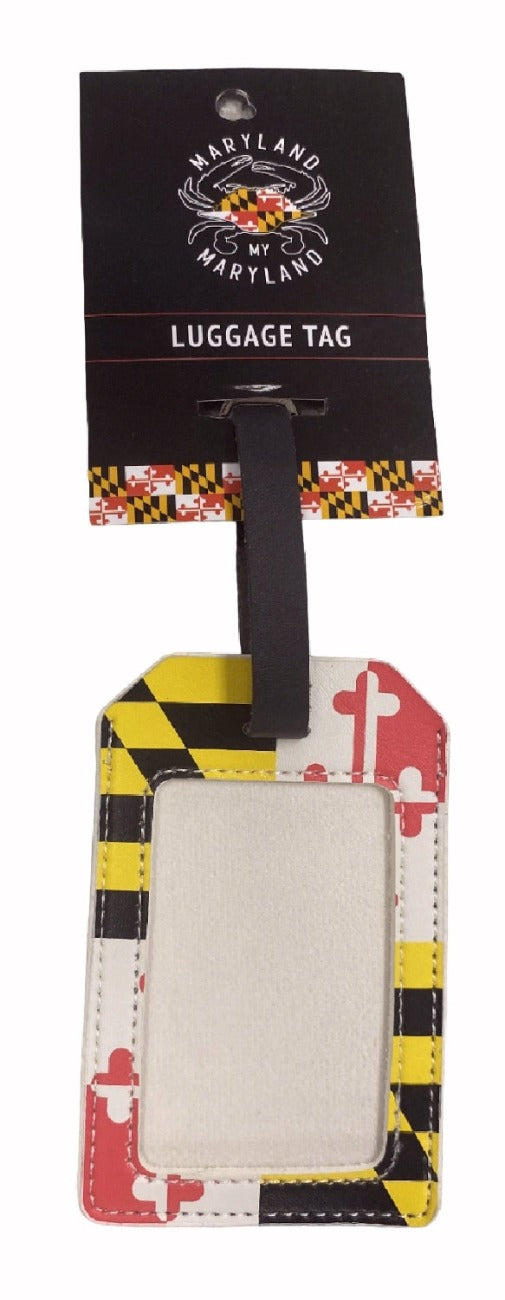 Maryland Flag Luggage Tag