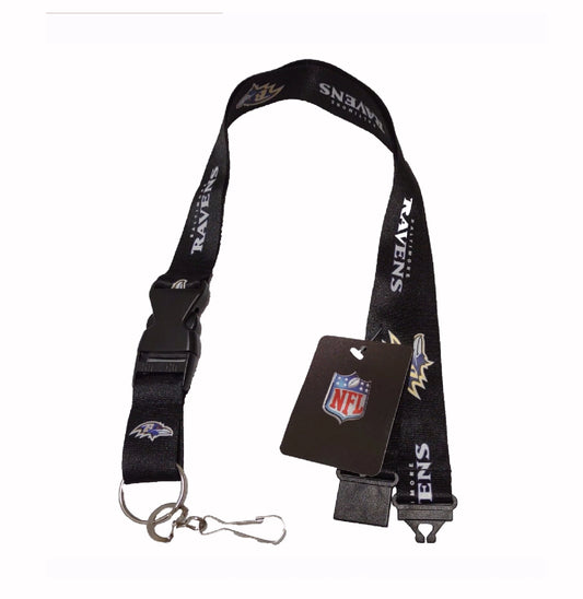 Baltimore Ravens Team Logo NFL Licensed Football Lanyard
