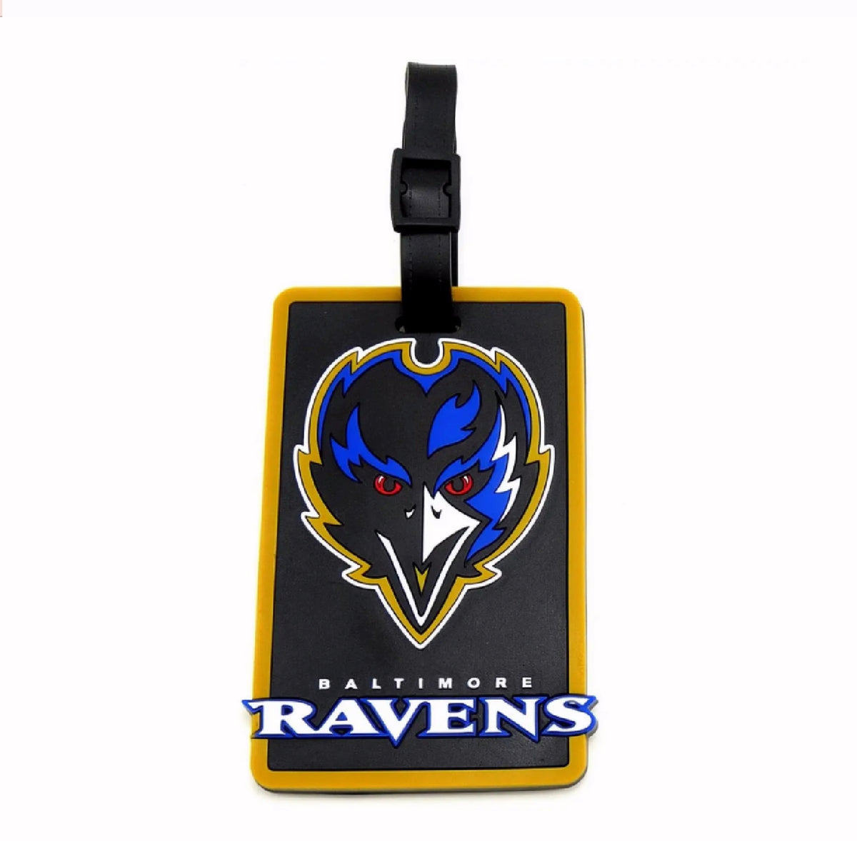 Baltimore Ravens Licensed NFL Luggage Tag