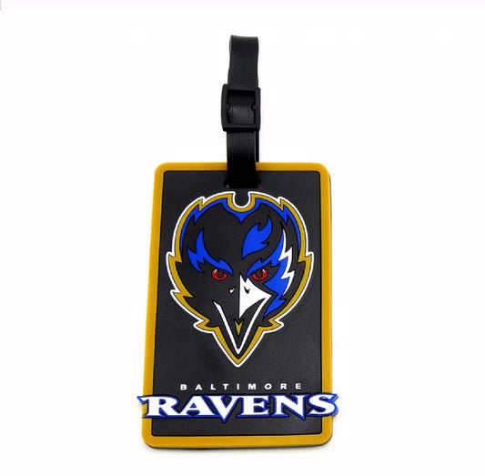 Baltimore Ravens Licensed NFL Luggage Tag