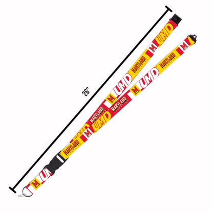 University of Maryland Terrapins Terps Licensed Lanyard Keychain