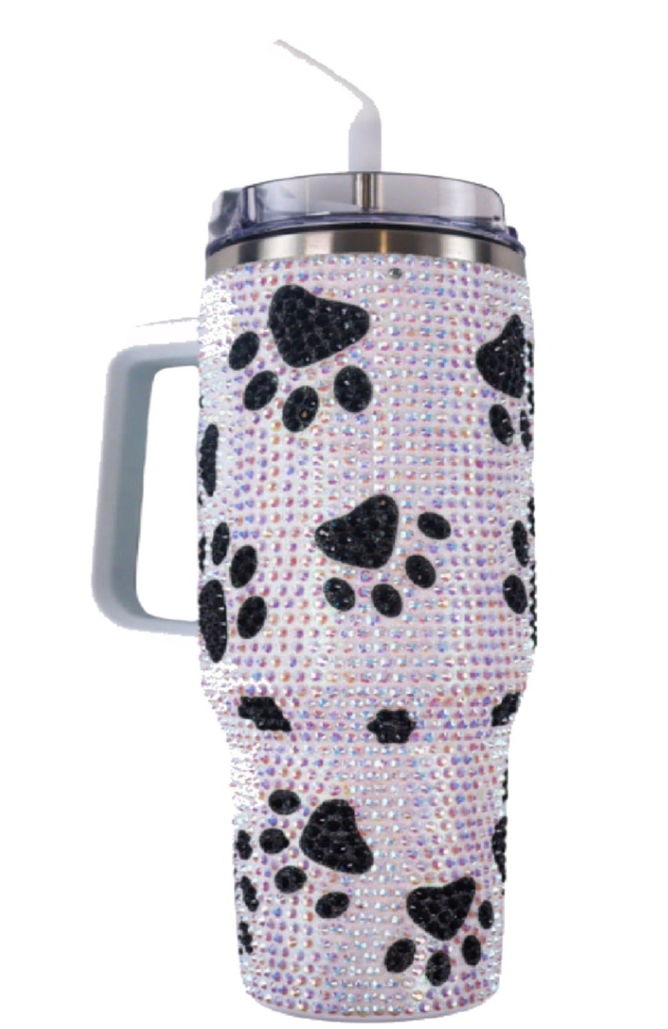 Simply Southern 40 Oz XLarge Sequined Stainless Steel Tumbler Travel Mug – Paw