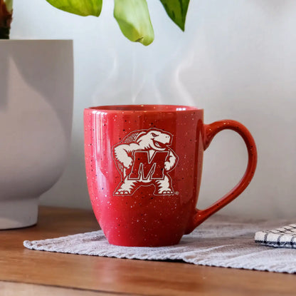 University of Maryland Terrapins Terps Red 16 oz Ceramic Coffee Mug