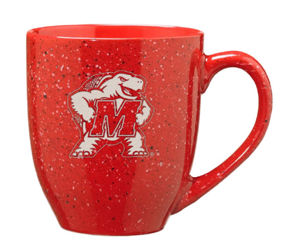 University of Maryland Terrapins Terps Red 16 oz Ceramic Coffee Mug
