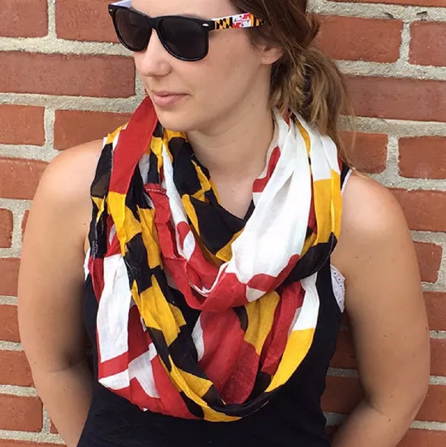 Maryland Flag Infinity Scarf