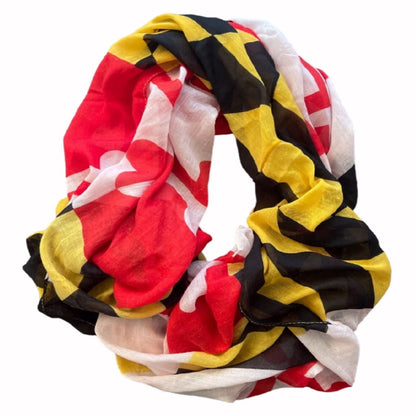 Maryland Flag Infinity Scarf