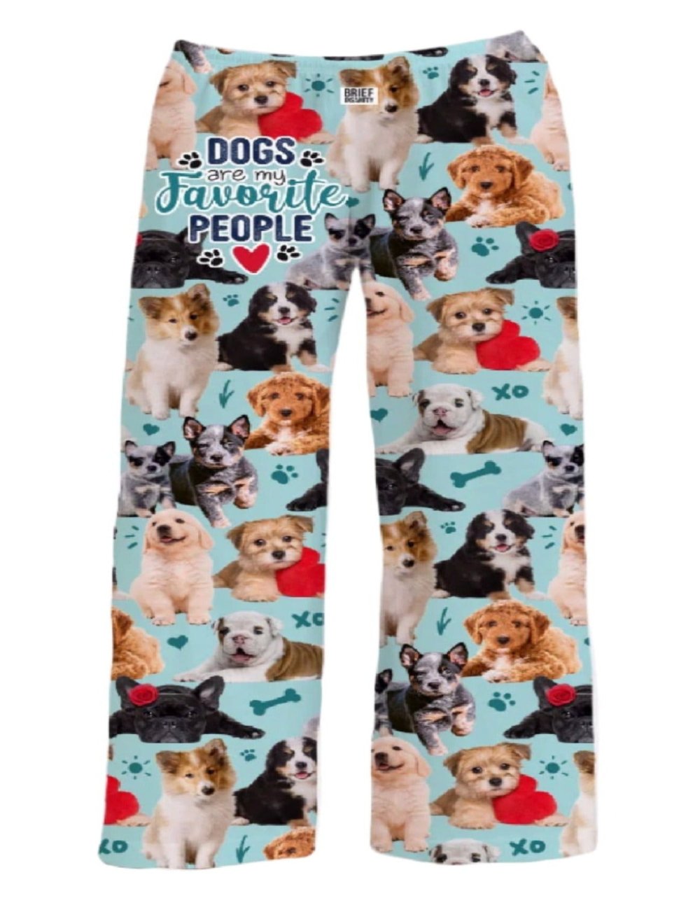 Brief Insanity Dogs Are My Favorite People Lounge Pants Pajamas