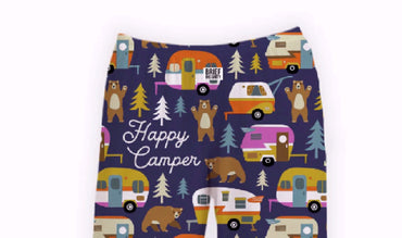 Brief Insanity Happy Camper RV Lounge Pants Pajamas