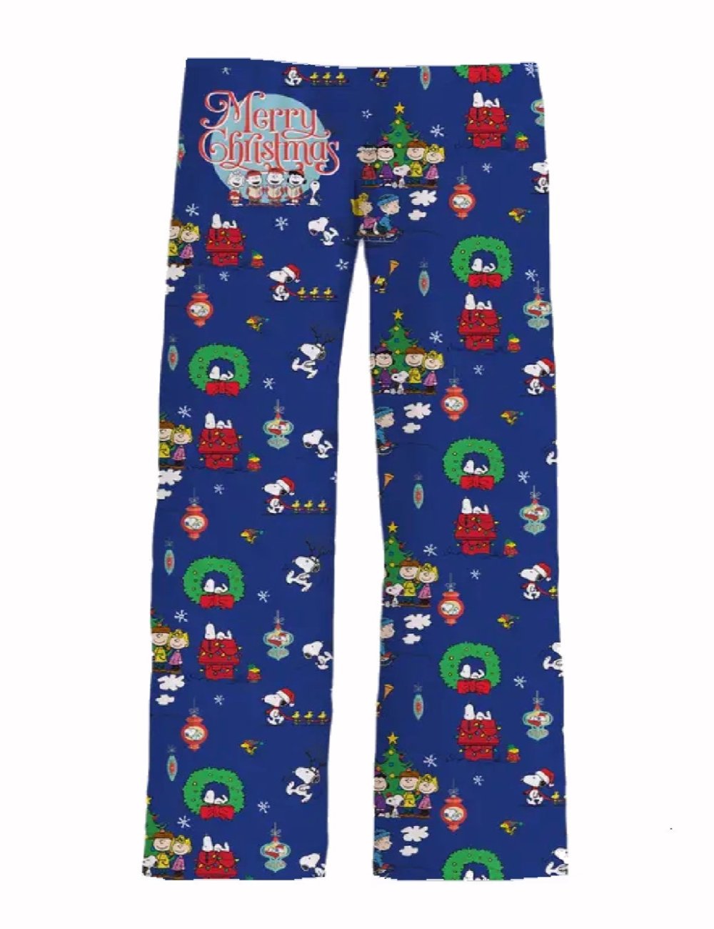 Brief Insanity Peanuts Gang Merry Christmas Lounge Pants Pajamas