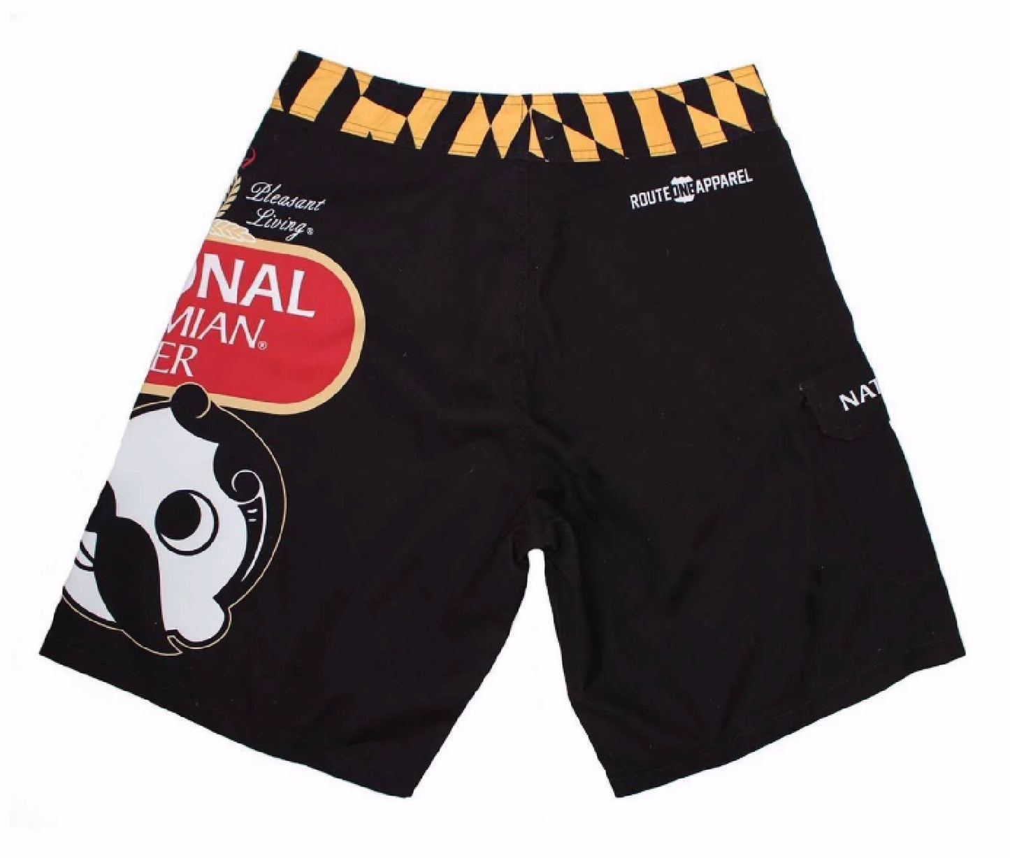 Route One National Bohemian Natty Boh Beer Board Shorts