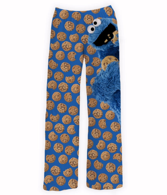 Brief Insanity Sesame Street Cookie Monster Lounge Pants Pajamas