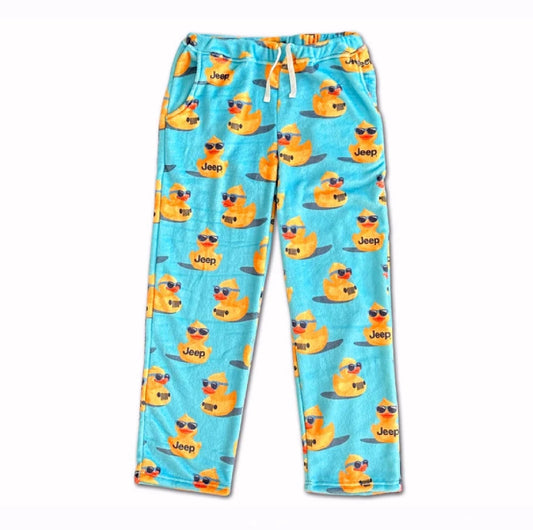 Jeep Duck Fuzzy Lounge Pajama Pants