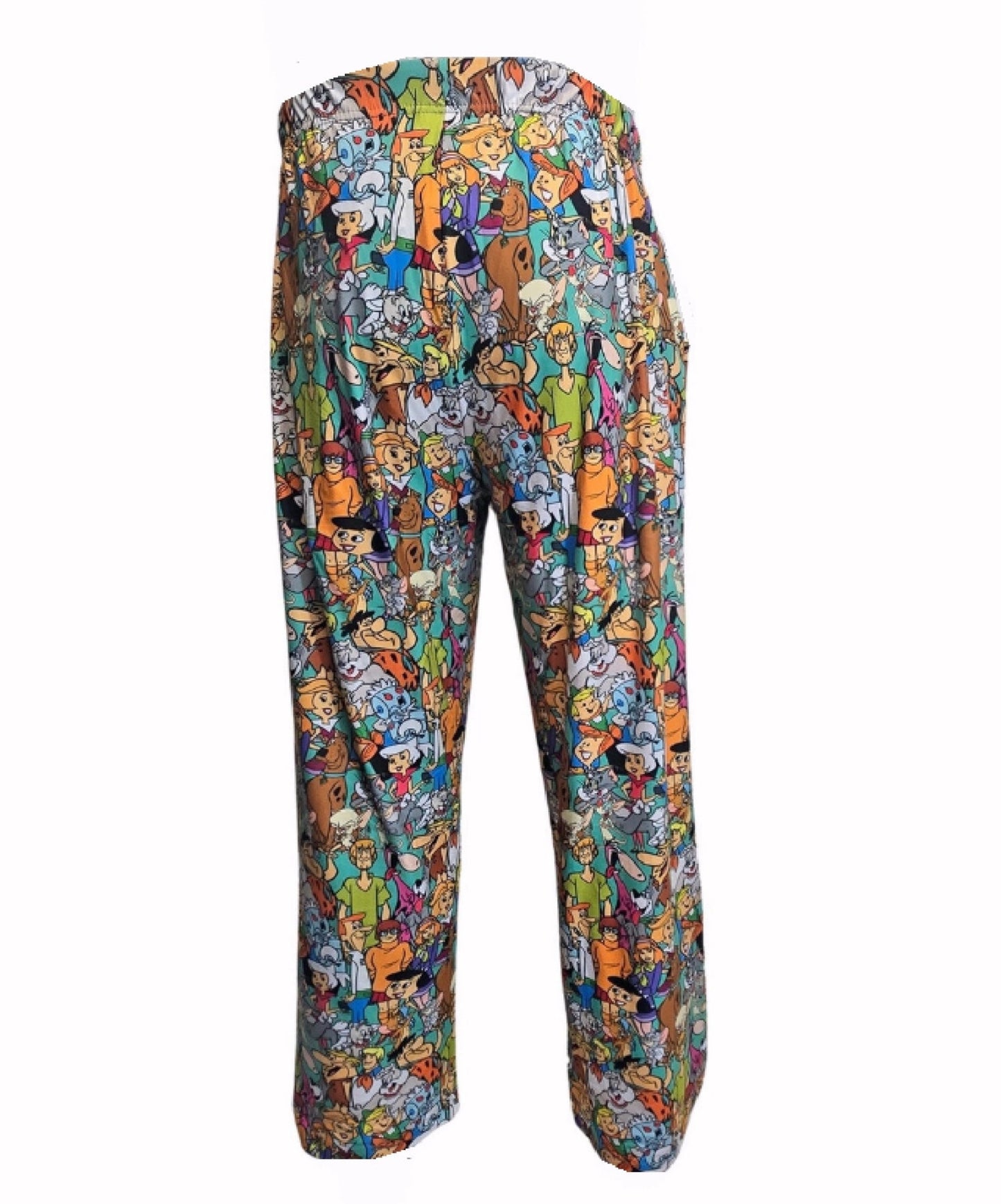 Brief Insanity Saturday Morning Vintage Cartoons Lounge Pants Pajamas
