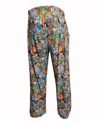 Brief Insanity Saturday Morning Vintage Cartoons Lounge Pants Pajamas