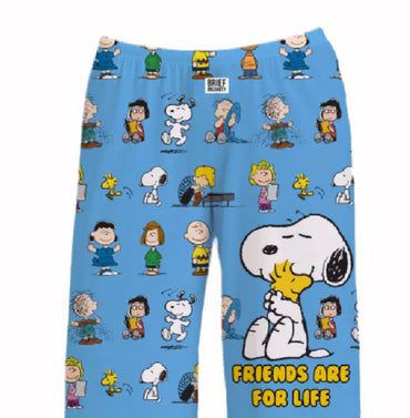 Brief Insanity Peanuts Snoopy Friends Are For Life Lounge Pants Pajamas