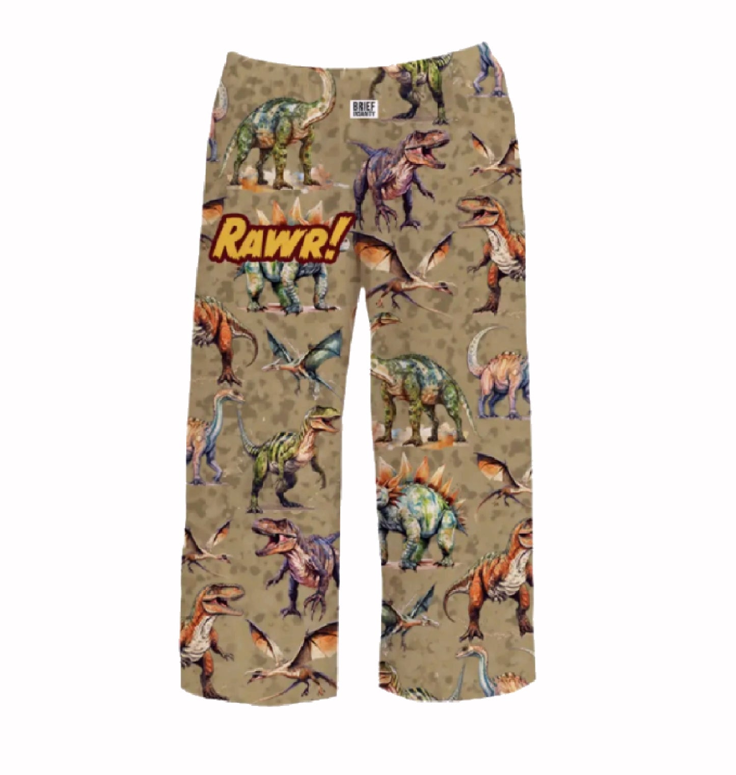Brief Insanity Youth Dinosaur Lounge Pants Pajamas