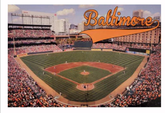 Baltimore Baseball Camden Yards Postcard