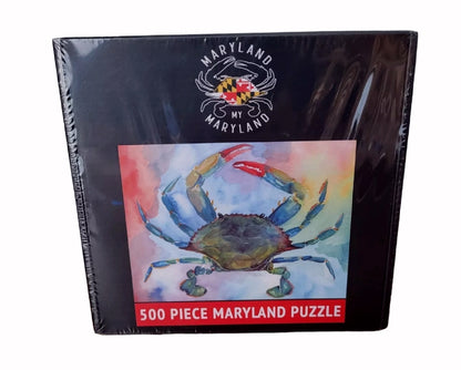 Blue Crab 500 Piece Jigsaw Puzzle