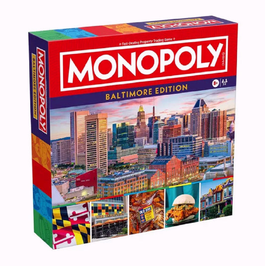 Monopoly Board Game Official Baltimore Edition