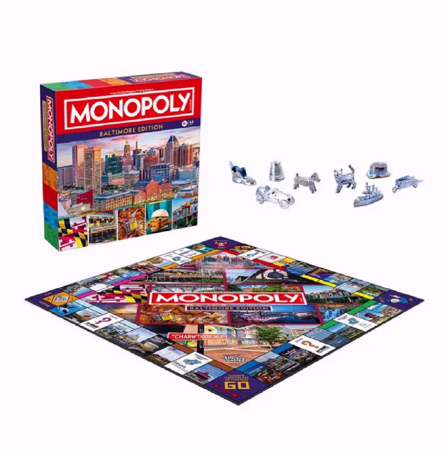 Monopoly Board Game Official Baltimore Edition