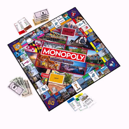 Monopoly Board Game Official Baltimore Edition
