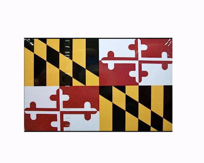 Maryland Flag Playing Cards With Case