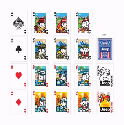 Jeep Playing Cards