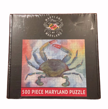 Blue Crab 500 Piece Jigsaw Puzzle
