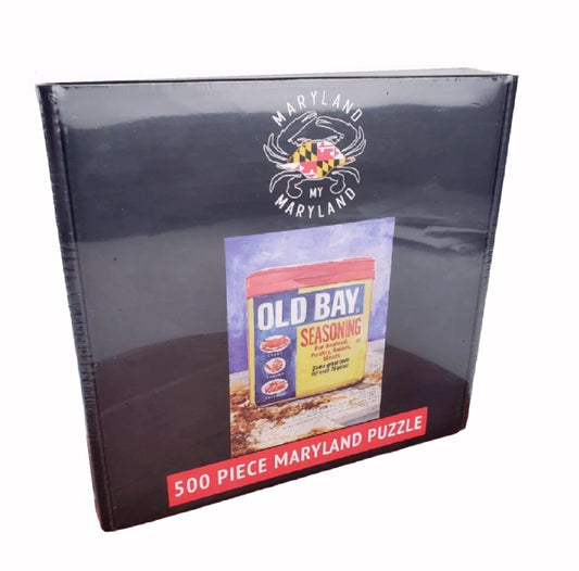 Old Bay Can 500 Piece Jigsaw Puzzle