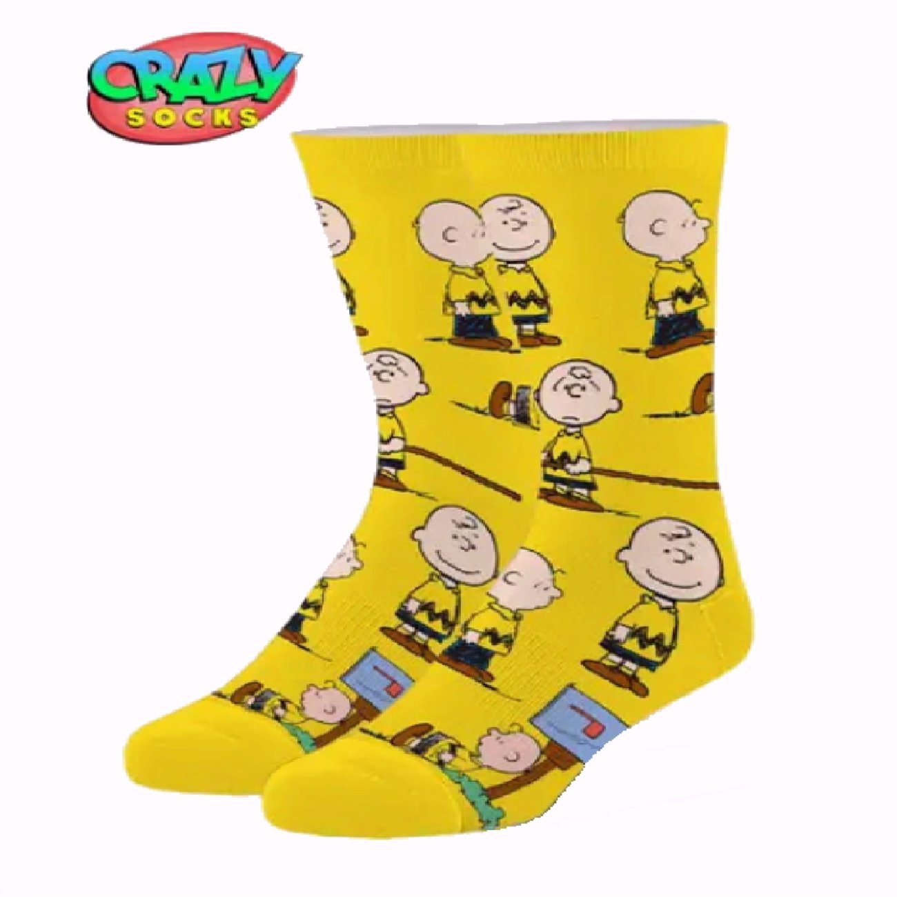 Charlie Brown Crew Crazy Socks