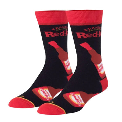 Frank's Red Hot Sauce Athletic Crew Socks - Adult Large/XLarge